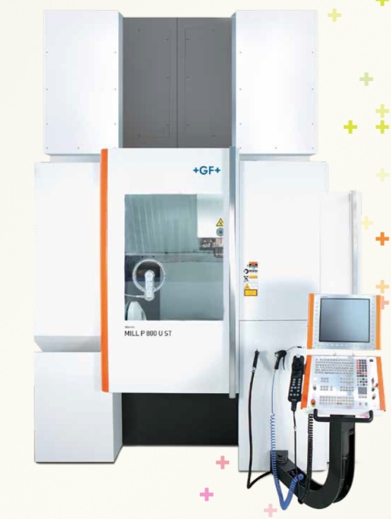 Centrum obróbkowe Mikron Mill P 800 U ST
